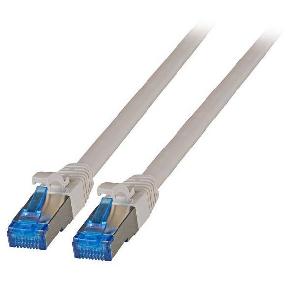 EFB RJ45 Patchkabel S/FTP,Cat.6A,Cat7 TPE superflex,1m,grau