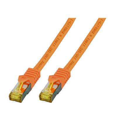 EFB RJ45 Patchkabel S/FTP,Cat.6A,LSZH,Cat.7 Rohk.,25m,orange