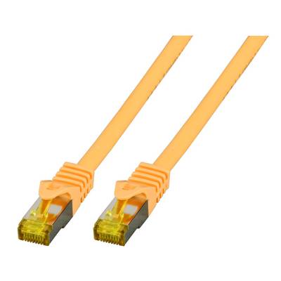 EFB RJ45 Patchkabel S/FTP,Cat.6A,LSZH,Cat.7 Rohk.,25m,gelb