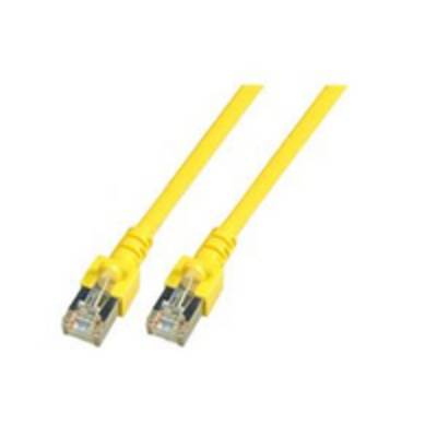 EFB RJ45 Patchkabel SF/UTP Cat.5e PVC CCA  3.00m gelb