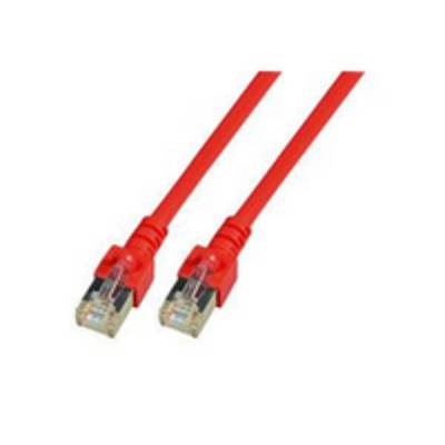 EFB RJ45 Patchkabel SF/UTP Cat.5e PVC CCA  2.00m rot
