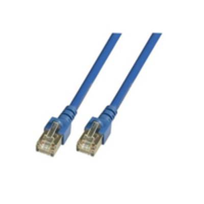 EFB RJ45 Patchkabel SF/UTP Cat.5e PVC CCA  0.50m blau