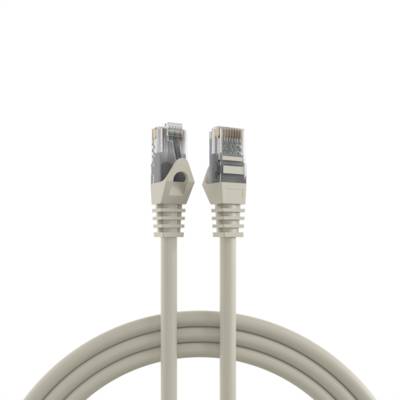 EFB RJ45 Patchkabel U/UTP Cat.5e LSZH, grau, 3m, AWG24/7