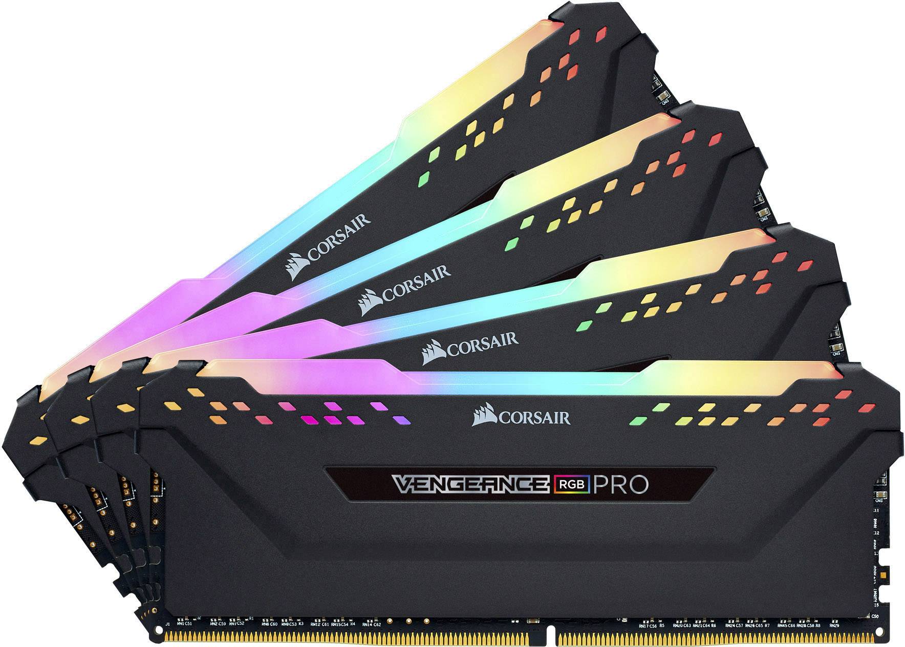 DDR4 32GB PC 3200 CL16 CORSAIR KIT (4x8GB) VENGEANCE RGB  (BILD1)
