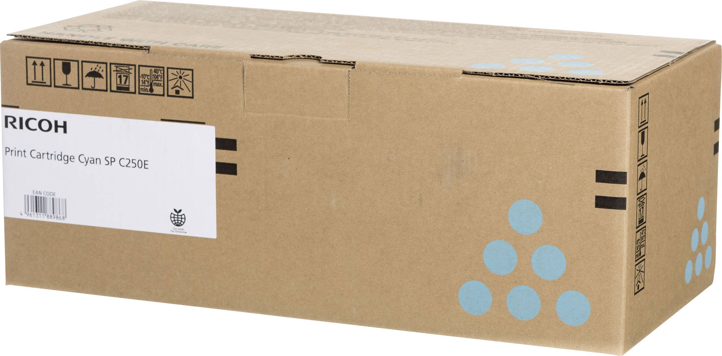 Ricoh Toner SP C250E    cyan       1600 Seiten        407544