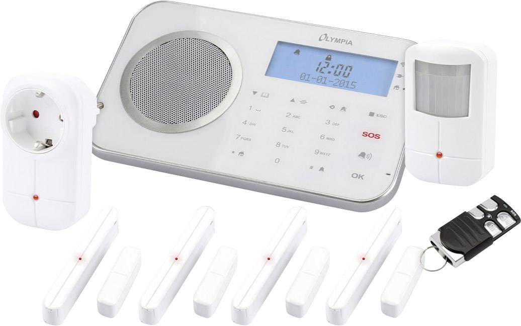 4030152060061 - Pro Home 8762 Funk Haus Alarmanlage mit WLAN GSM und Smart Home Funktionen 4030152060061 - Pro Home 8762 Funk Haus Alarmanlage mit WLAN GSM und Smart Home Funktionen