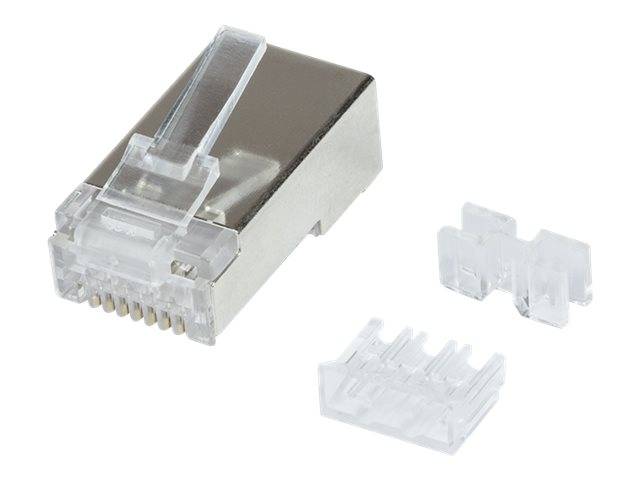 Logilink Modular RJ45 Plug Cat.6A STP, 50 Stück Logilink Modular RJ45 Plug Cat.6A STP, 50 Stück
