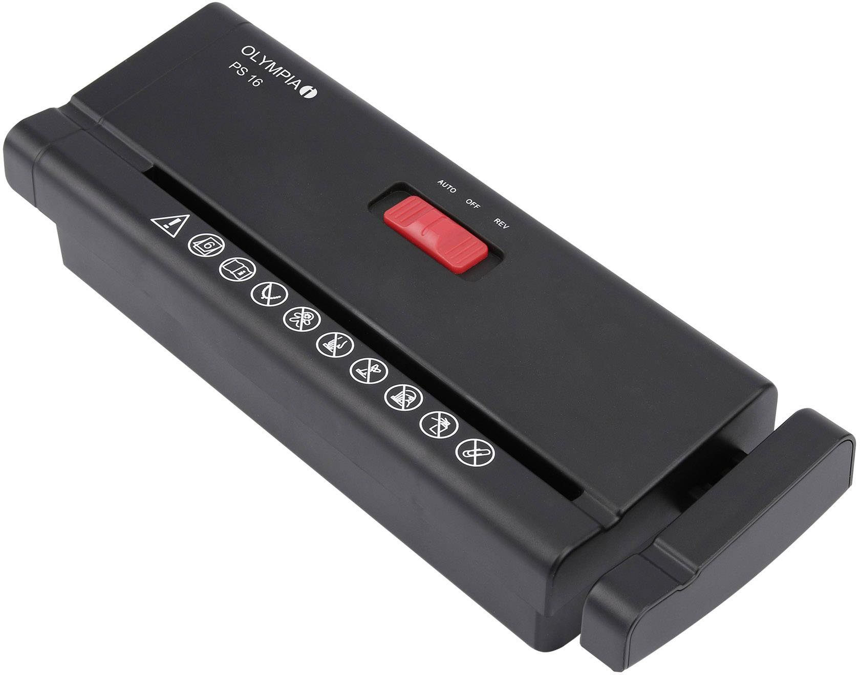 Olympia Aktenvernichter PS 16 schwarz Olympia Aktenvernichter PS 16 schwarz