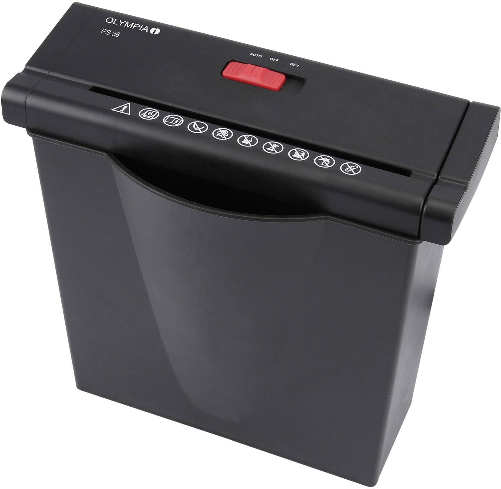 Olympia Aktenvernichter PS 36 schwarz Olympia Aktenvernichter PS 36 schwarz