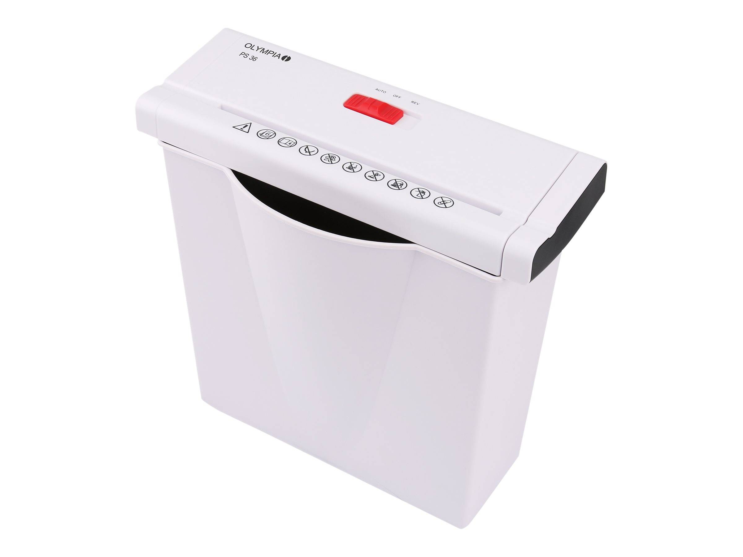 Olympia Aktenvernichter PS 36 weiss Olympia Aktenvernichter PS 36 weiss