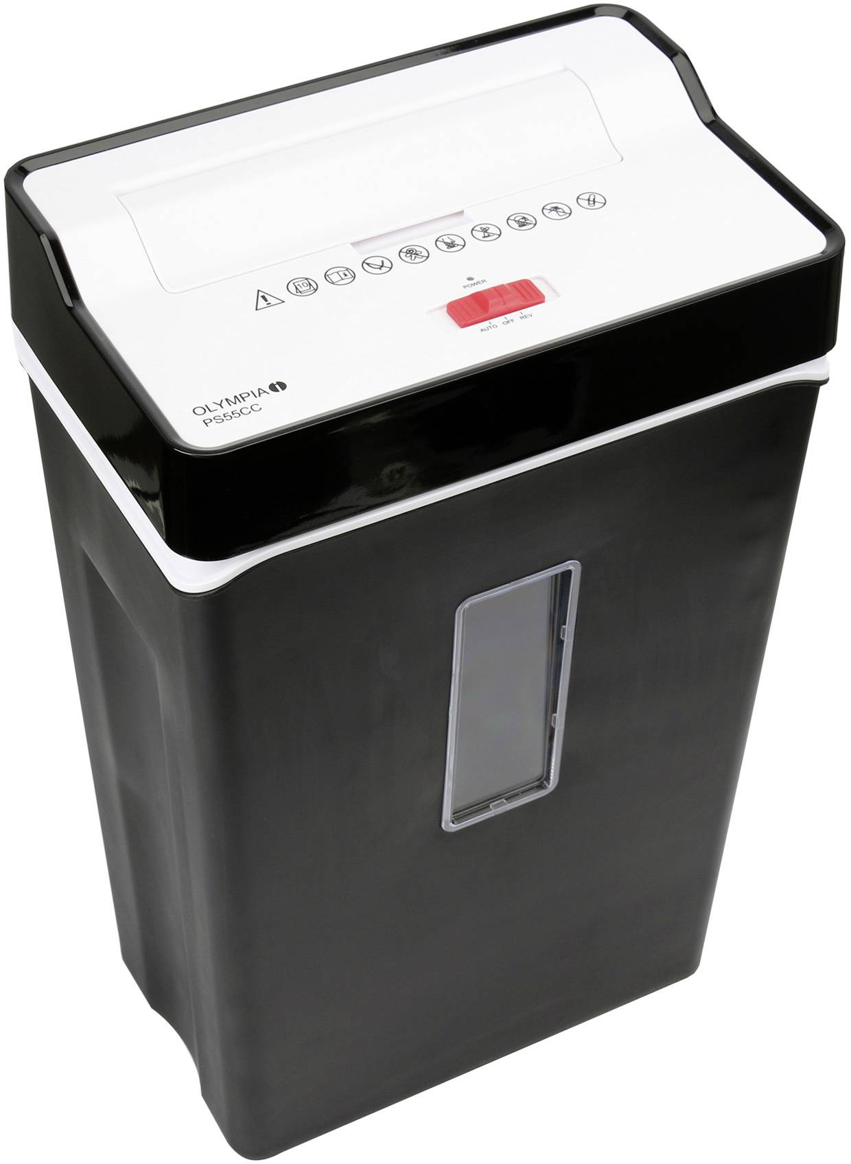 Olympia Aktenvernichter PS 55 CC schwarz Olympia Aktenvernichter PS 55 CC schwarz