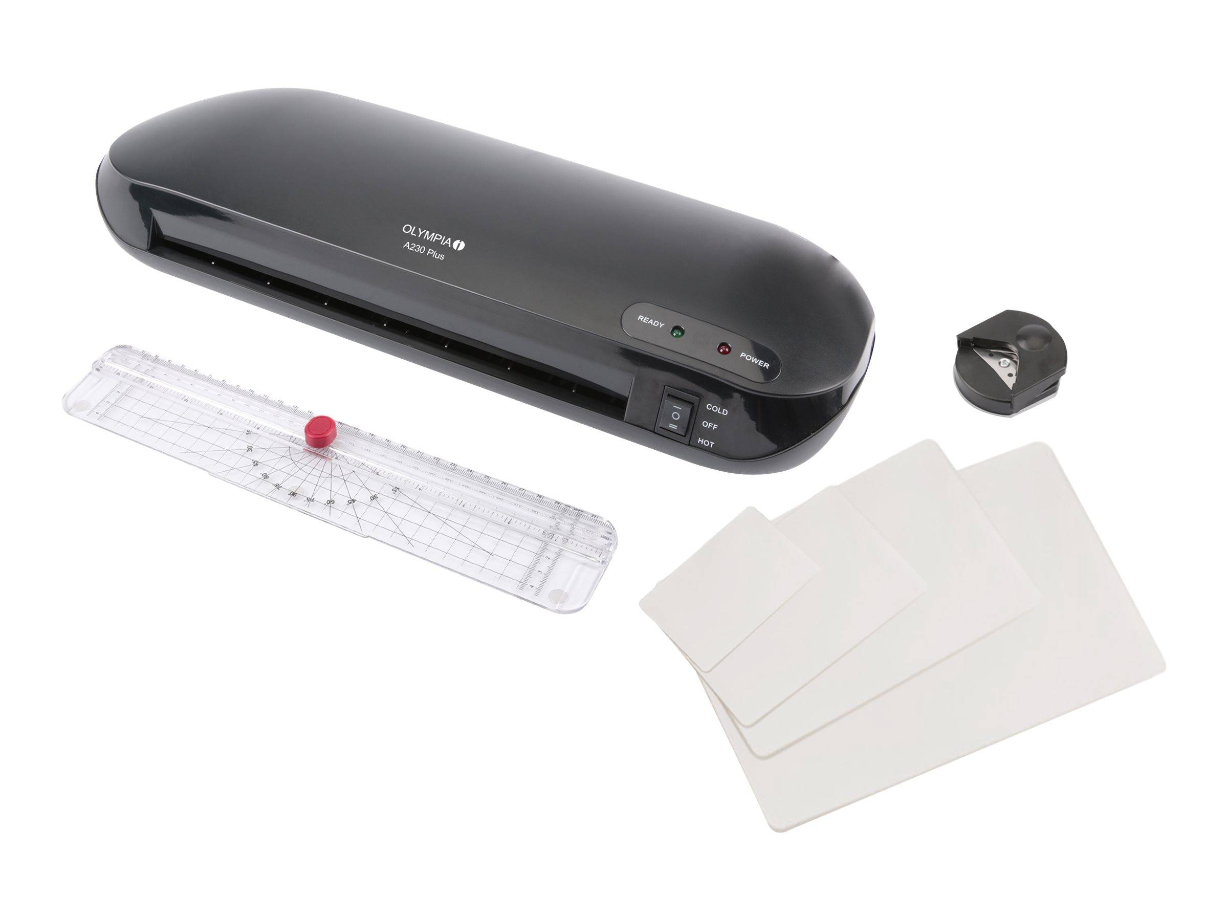 Olympia Laminierset   A 230  Plus  bis DIN A4 4-in-1 schwarz