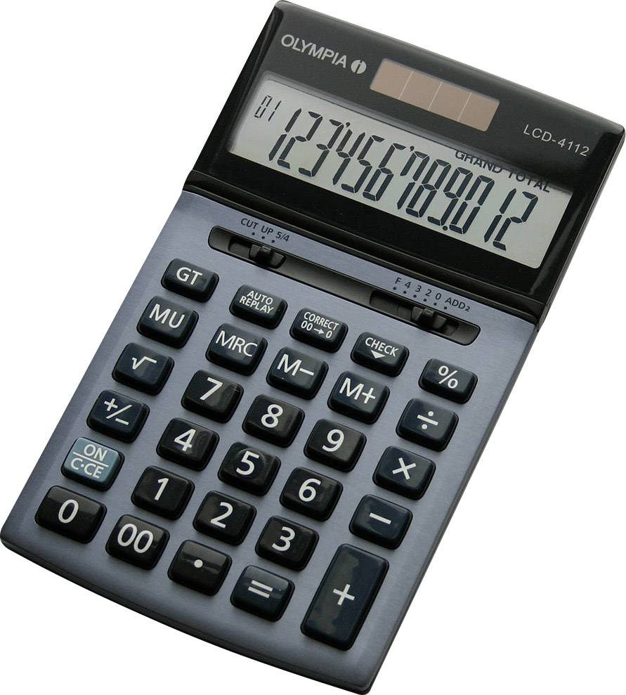 Olympia Taschenrechner LCD-4112 - 941911002