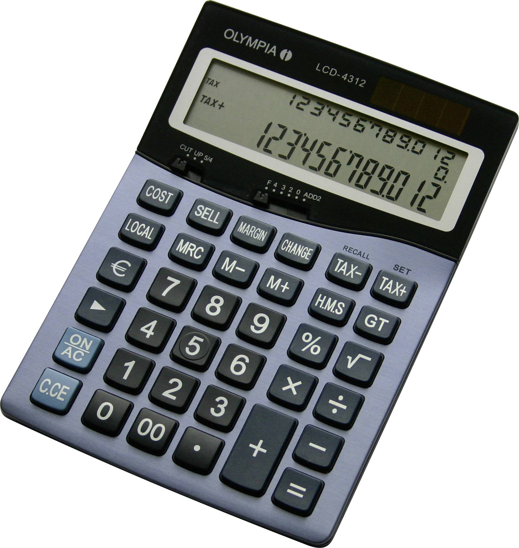 Olympia Taschenrechner LCD-4312 - 941911004