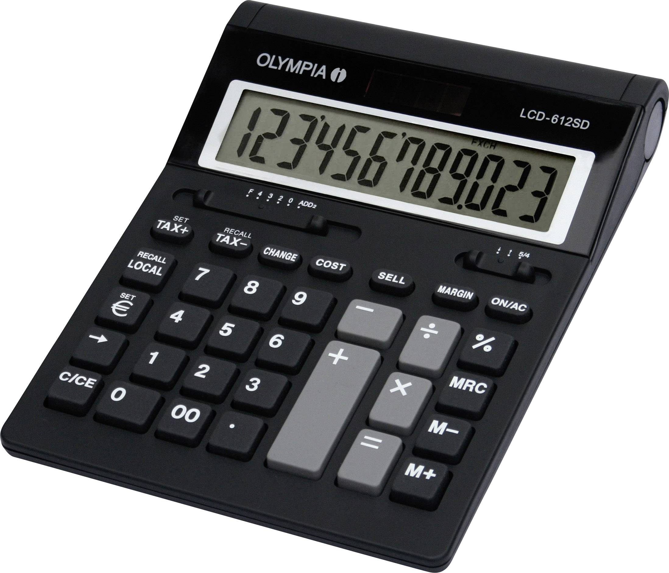 Olympia Taschenrechner LCD-612 SD - 941911006
