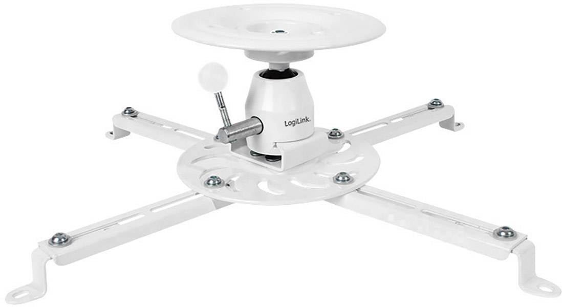 Logilink Beamerhalterung, Armlänge 135 mm, weiss bis 25 kg Logilink Beamerhalterung, Armlänge 135 mm, weiss bis 25 kg