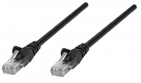 INTELLINET Patchkabel RJ45 Cat5e komp. SF/UTP CCA 1,5m sw