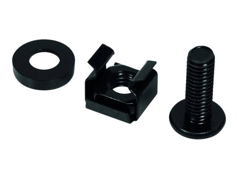 Logilink Befestigungssatz M6, schwarz, 50 Stück, AC116 AC116 (BILD1)