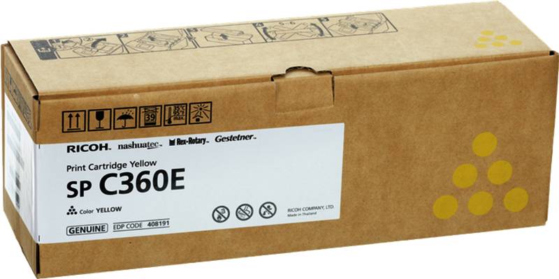 Ricoh Toner SP C360E    yellow     1500 Seiten        408191