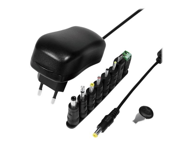 LogiLink Universal-Steckernetzteil, 12 Watt, 3-12 Volt