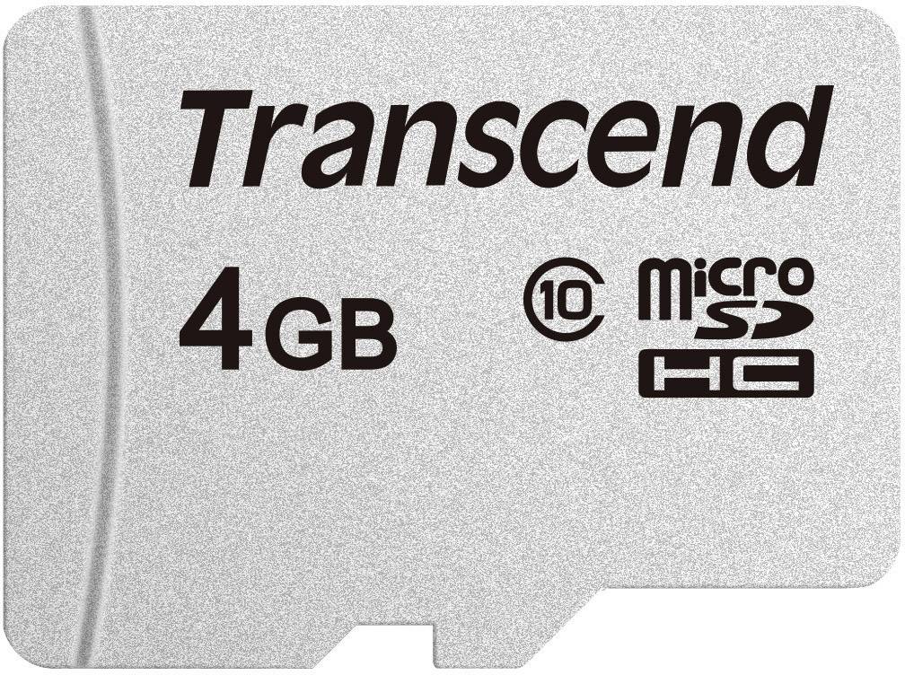SD microSD Card   4GB Transcend SDHC USD300S (ohne Adapter)