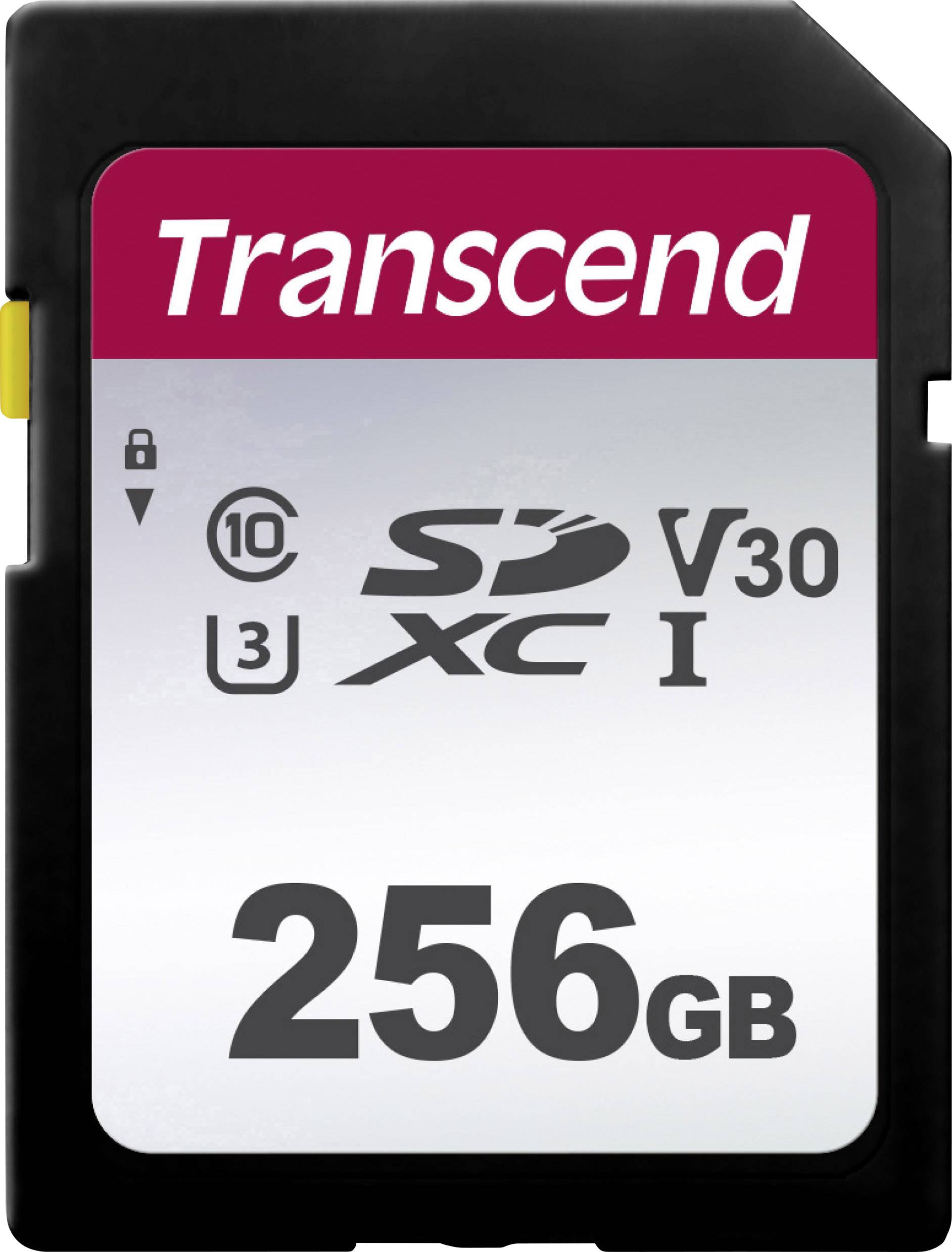 SD Card 256GB Transcend SDXC SDC300S 100/40 MB/s - TS256GSDC300S