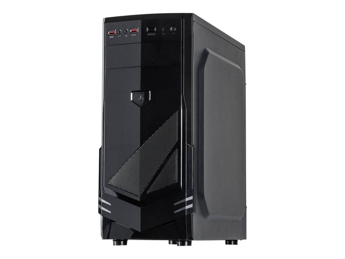 Inter-Tech Geh Midi B-30 mit Design Frontblende Gehäuse