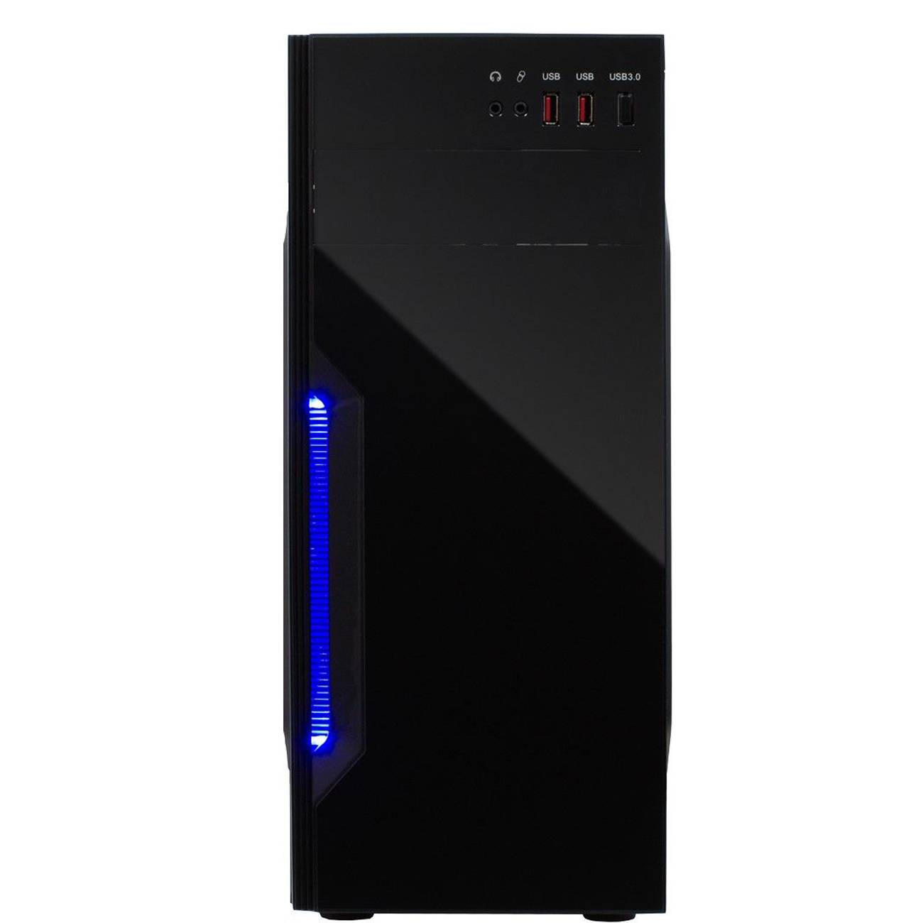 Inter-Tech Geh Midi B-42 mit Design Frontblende Gehäuse