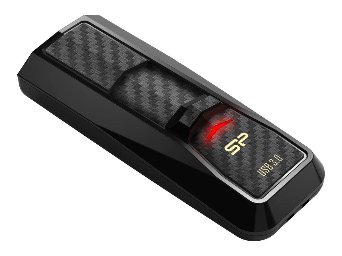 Silicon Power USB-Stick 128GB USB3.0 B50  Black USB-Stick