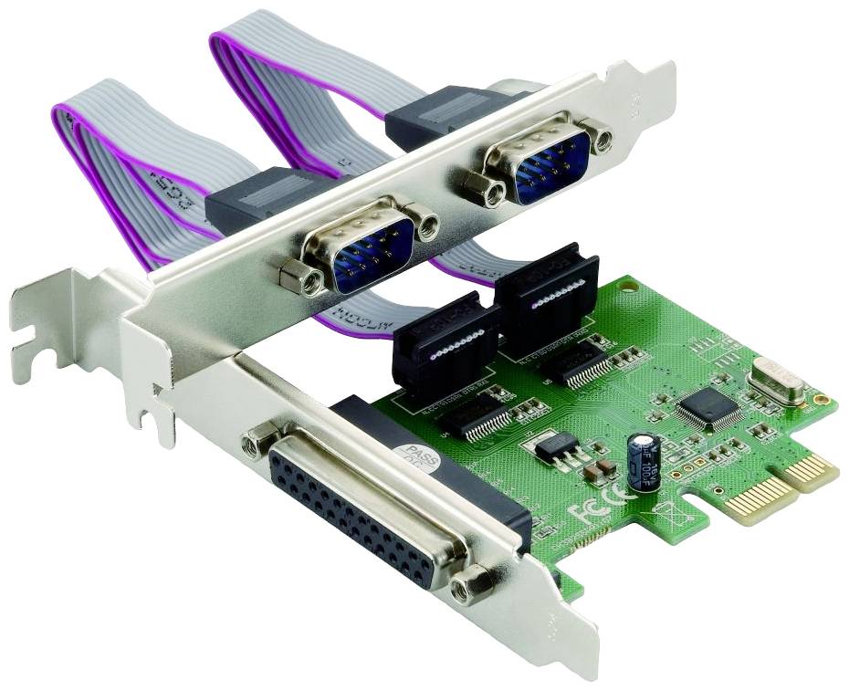 CONCEPTRONIC PCI Express Card x1 2-Port Seriell 1-Port Paral - SPC01G