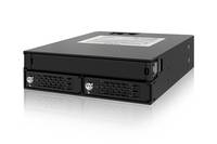 Backplane IcyDock 2x6,3cm SATAI-III/SAS in 1x5,25 HDD/SSD Backplane IcyDock 2x6,3cm SATAI-III/SAS in 1x5,25 HDD/SSD