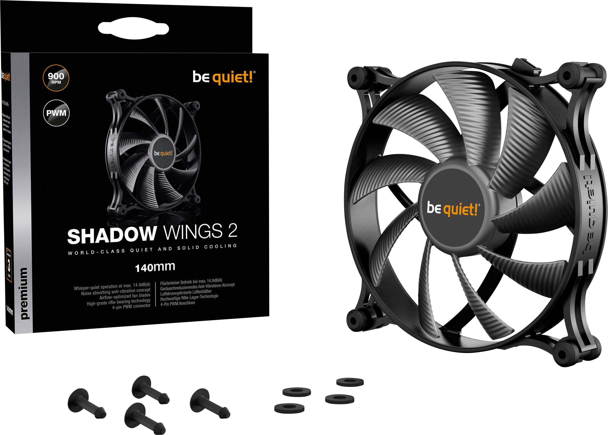be quiet! Lüfter 140*140*25  Shadow Wings 2 PWM