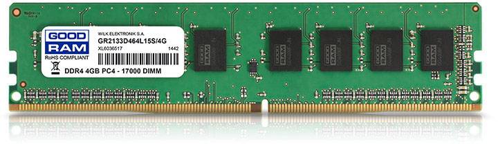 DDR4   8GB PC 2400 CL17 GoodRam Single Rank retail