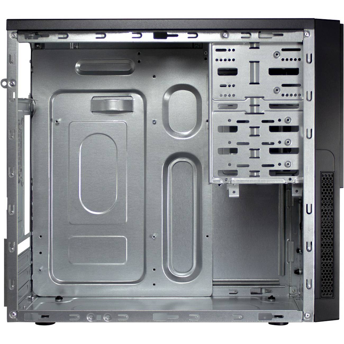Inter-Tech Geh IT-6865 mit USB Type C Schnittstelle, schwarz Gehäuse