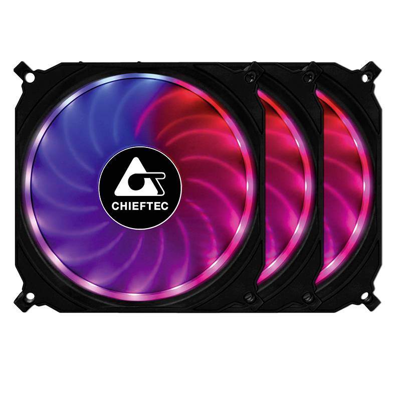 0753263075963 - CF-3012-RGB Computerkühlsystem Computergehäuse Ventilator 12 cm Schwarz