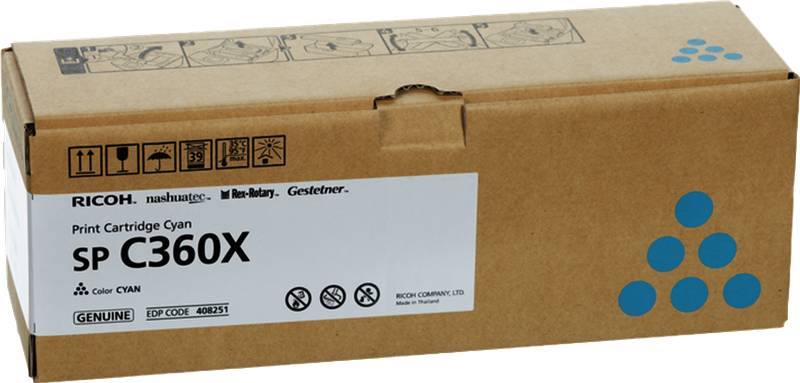 Ricoh Toner SP C361SFNw cyan       9000 Seiten        408251