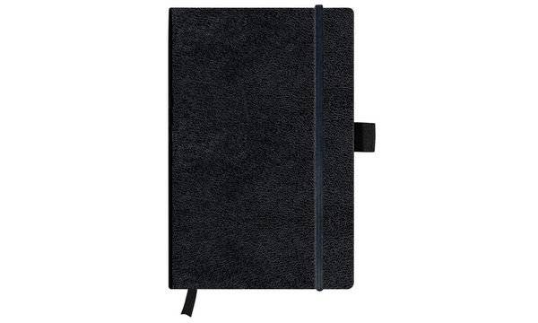 Herlitz Notizbuch my.book A5 bla 96Bl. schwarz m. Leseband - 11369790