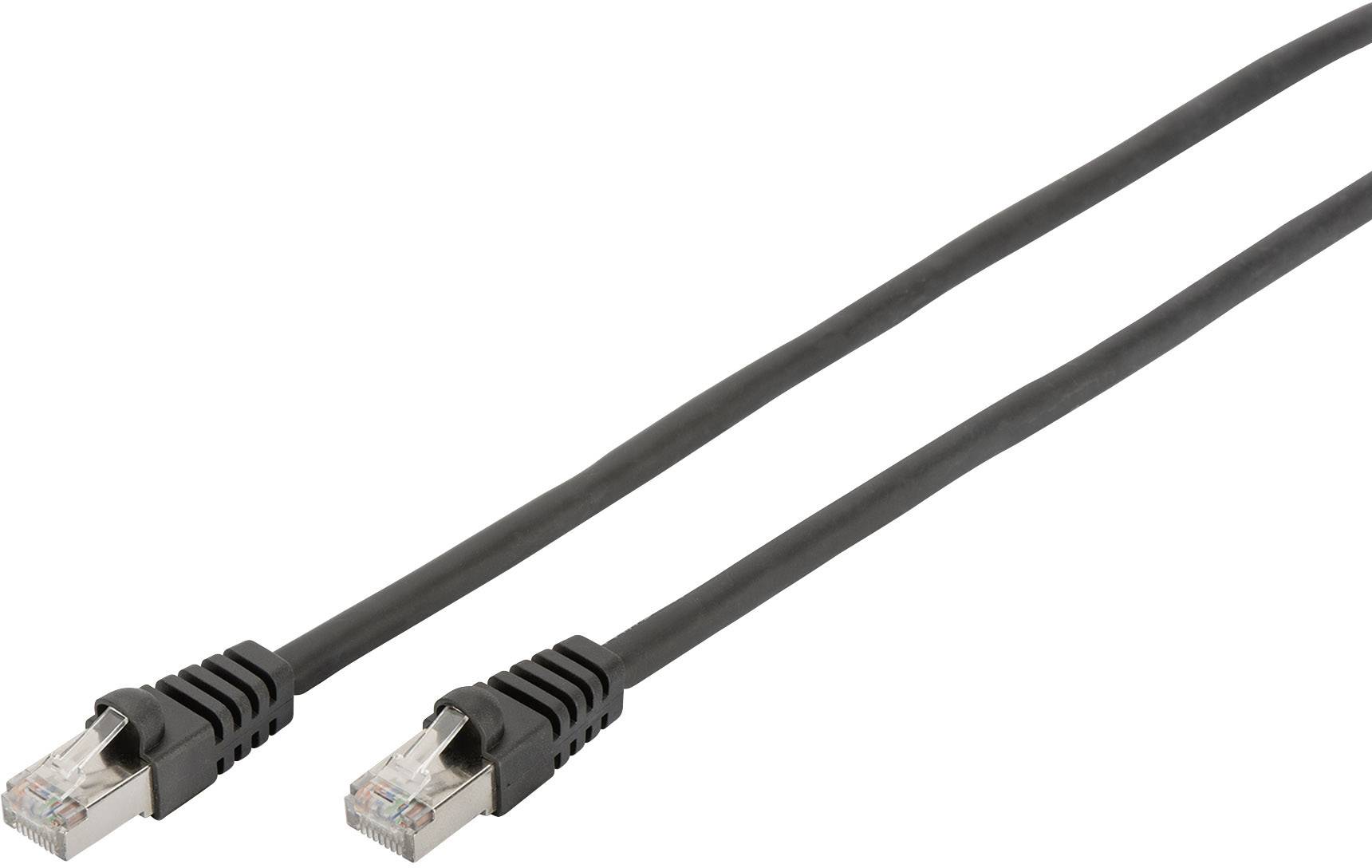 DIGITUS Patchkabel, CAT6, RJ45 St/St, 1.0m, S-FTP, LSZH Cat6 Kabel