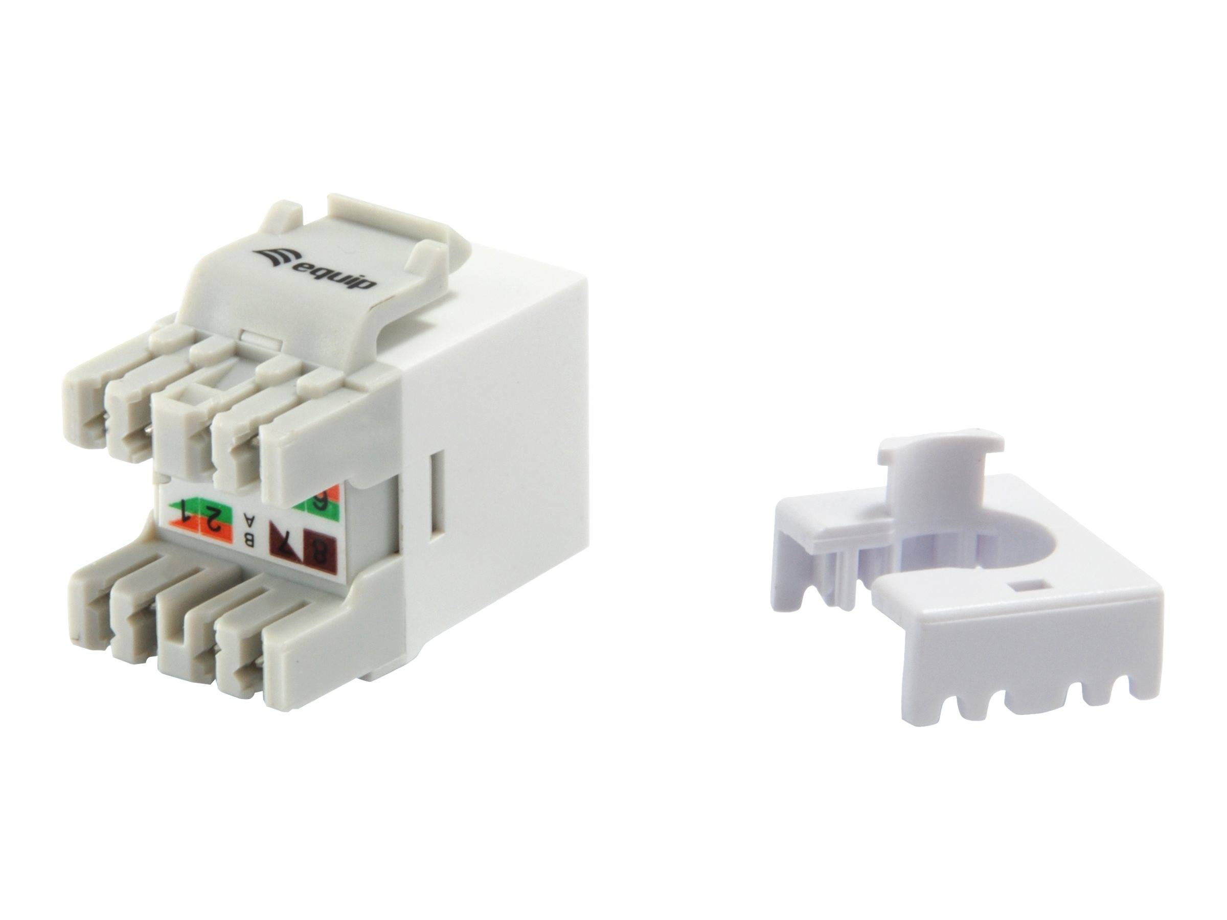 4015867203750 - Equip Keystone Jack ungeschirmt Cat6 LSA Anschluss 8er Set 4015867203750 - Equip Keystone Jack ungeschirmt Cat6 LSA Anschluss 8er Set