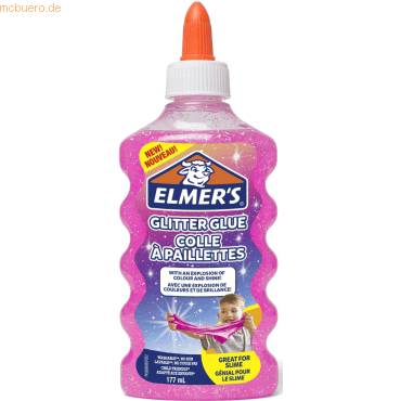 Elmers Glitzerkleber Pink 177ml Zeichnen,Malen,Basteln
