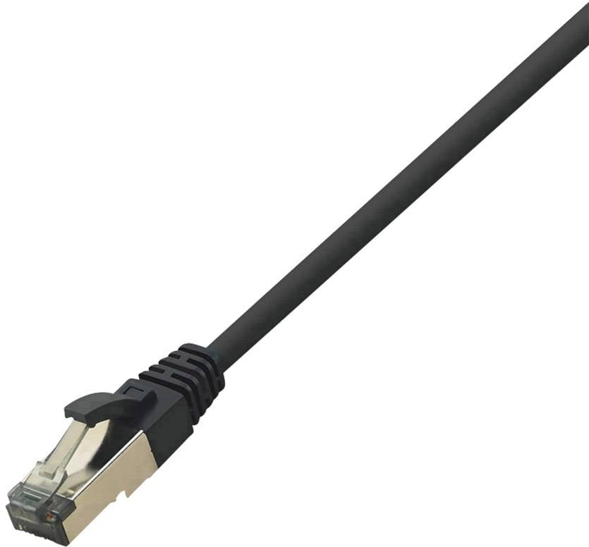 Logilink Premium Cat.8.1 Patchkabel, schwarz, 2,00m LSZH Logilink Premium Cat.8.1 Patchkabel, schwarz, 2,00m LSZH