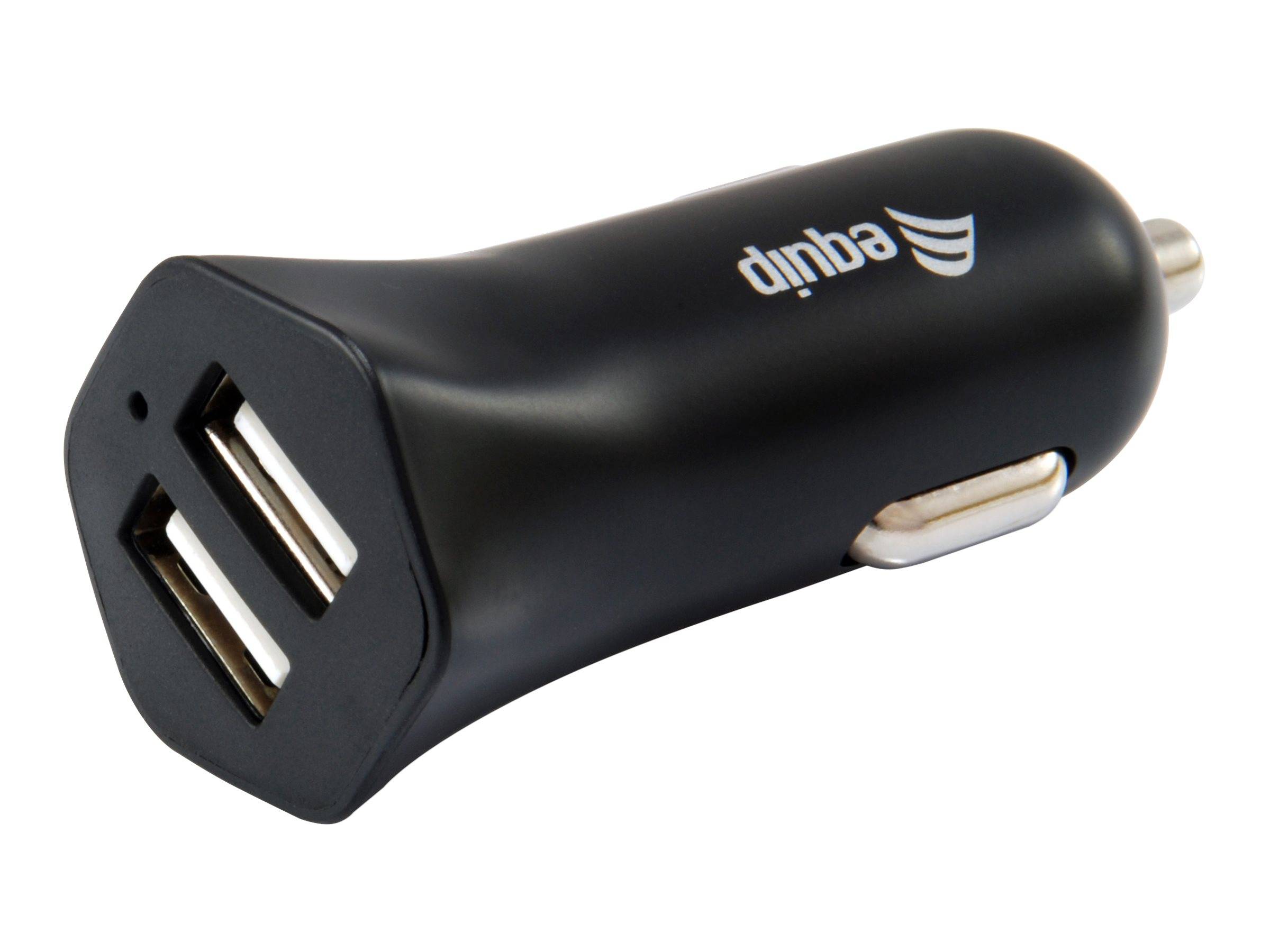 Equip KFZ-Ladegerät 2Port 12W,2xUSB-A schwarz, Equip 245510 (BILD1)