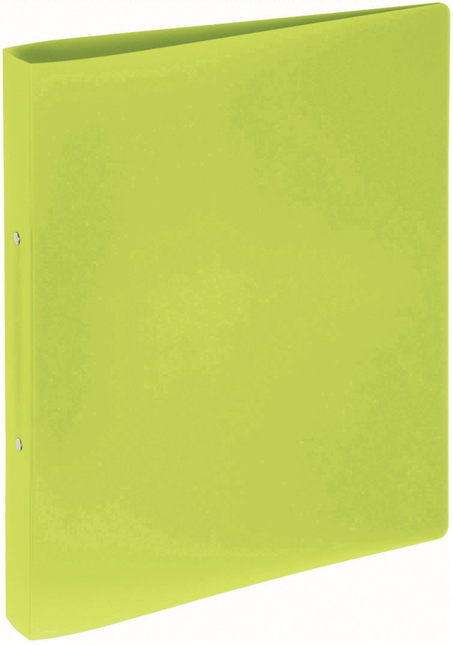 PAGNA Ringbuch A4 25mm PP 2-Ring-Mechanik lindgrün Ordnen,Archivieren,Verstauen