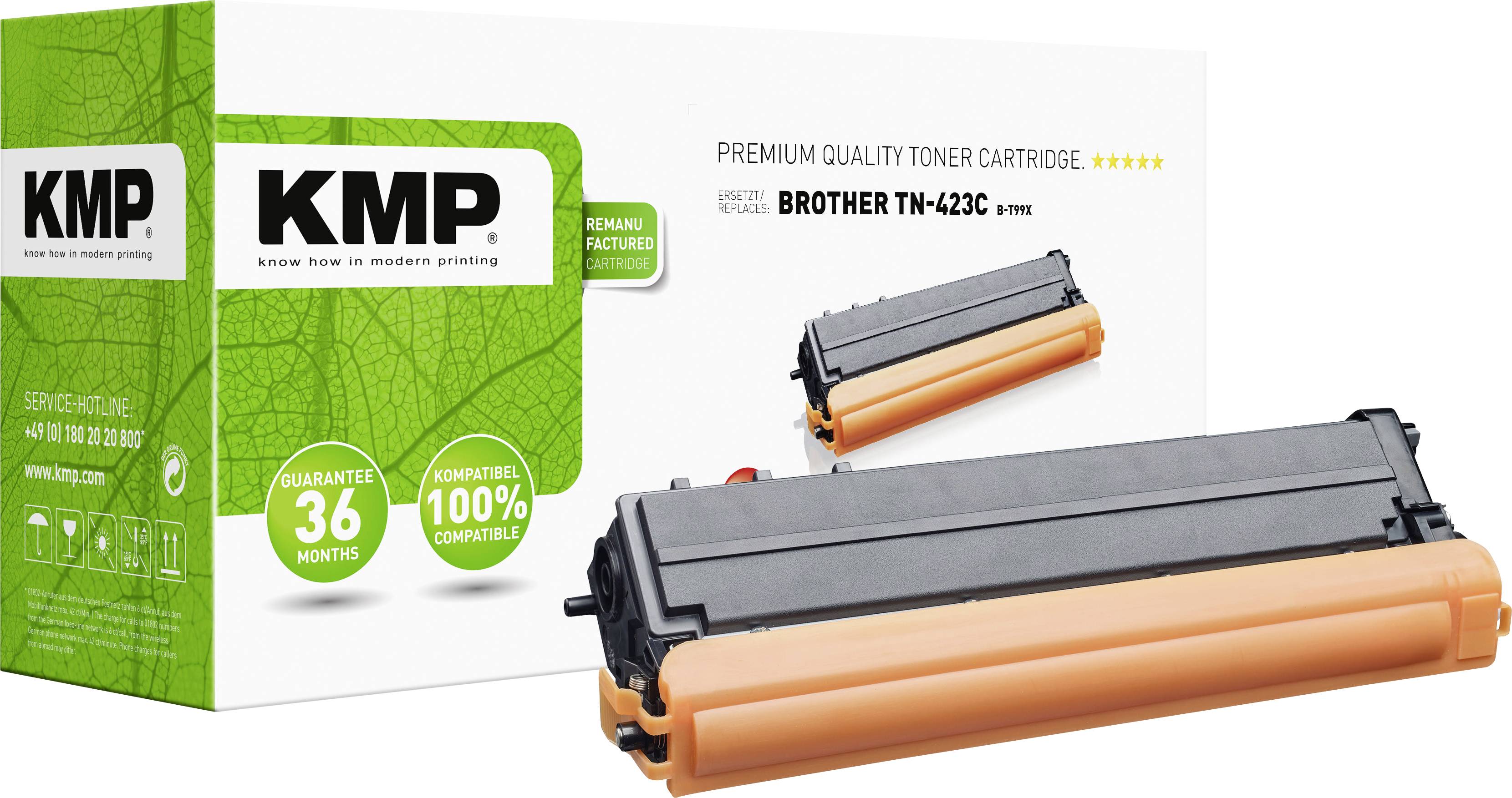 KMP Toner Brother TN-423C/TN423C cyan 4000 S. B-T99X