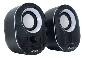 4015867221471 - Equip Stereo-20-Lautsprecher - 20 Kanäle - Verkabelt - 3 W - 80 - 20 Hz - 40 Ohm - Schwarz - Weiß