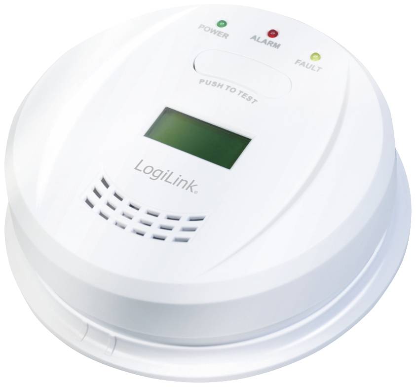 Logilink Kohlenmonoxidmelder mit LCD Logilink Kohlenmonoxidmelder mit LCD