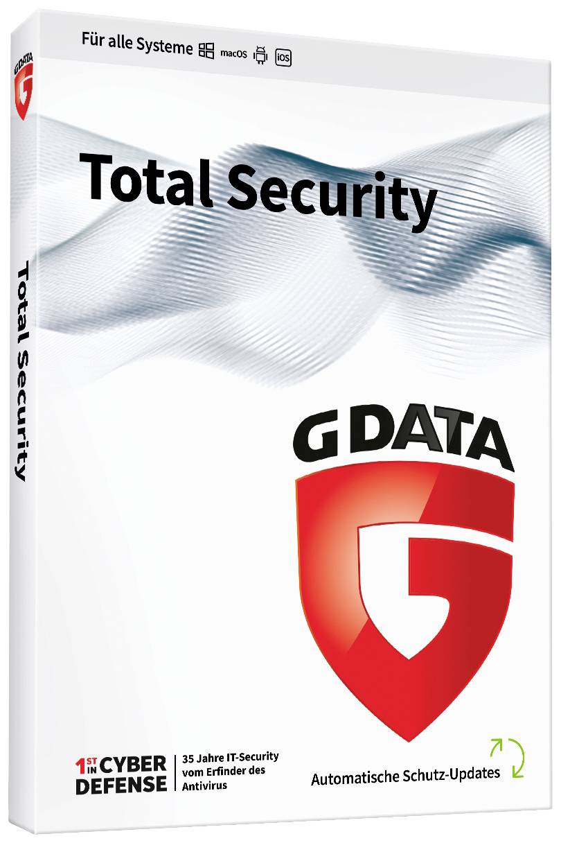 G Data Total Security 1PC - C2003BOX12001GE
