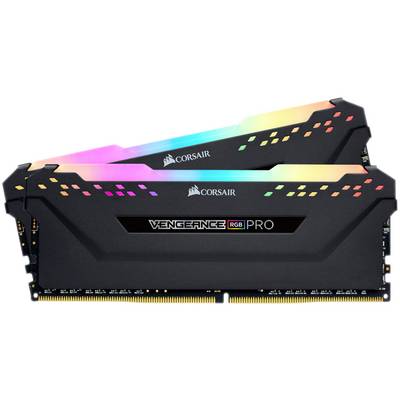 0840006616788 - Vengeance RGB PRO DDR4-3200 - 16GB - CL16 - Dual Channel (2 Stück) - Unterstützt Intel XMP - Schwarz mit RGB