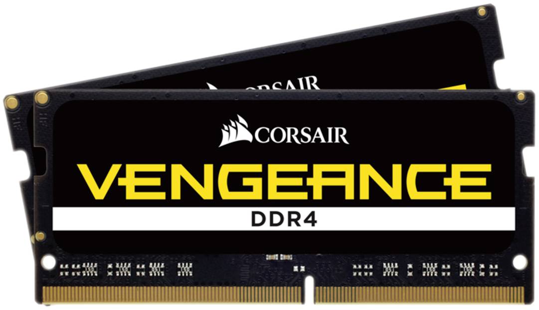 SO DDR4 64GB PC 2666 CL18 CORSAIR KIT (2x32GB) VENGEANCE Bl retail - CMSX64GX4M2A2666C18