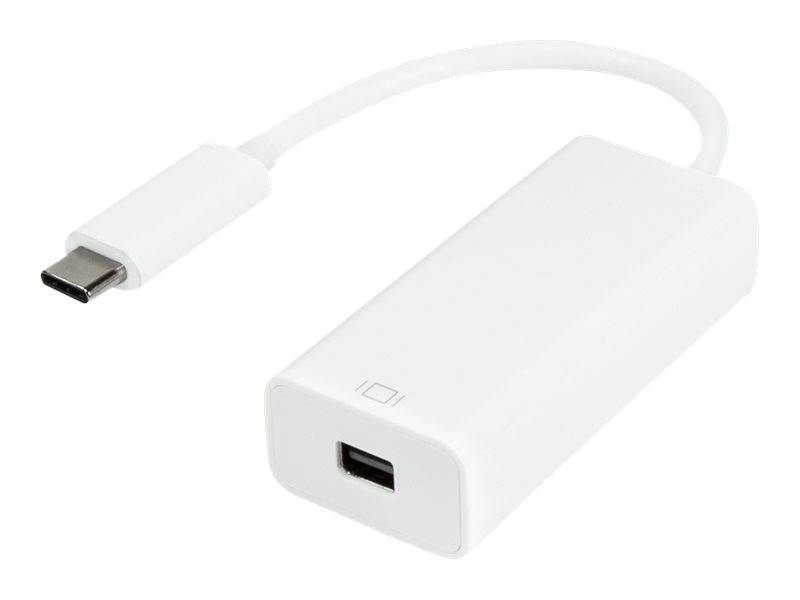 4052792057553 - LOGILINK UA0360 - Adapter USB-C Stecker > DP Buchse + PD 4K 60Hz weiß